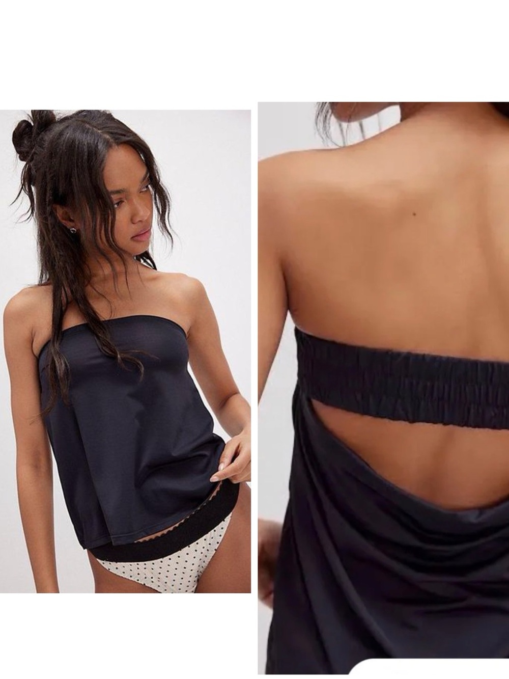 Free People Running Late Tube - Black
